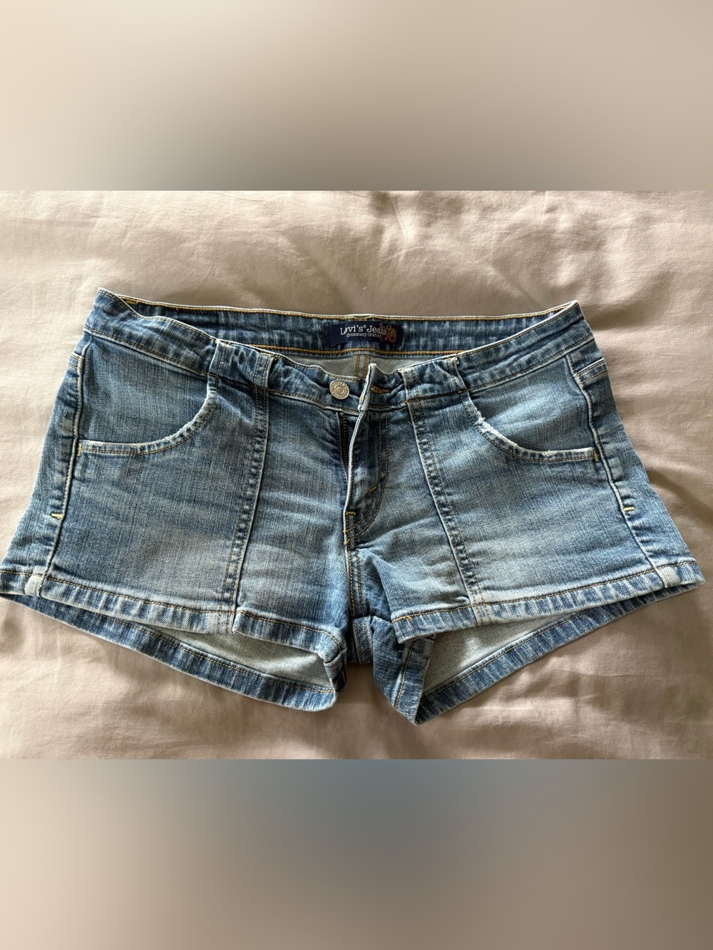 Levi's Blue Denim Shorts